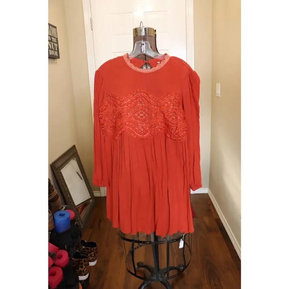 5/25 Sz L Oversized Tunic Dress w/ Cutout Back!